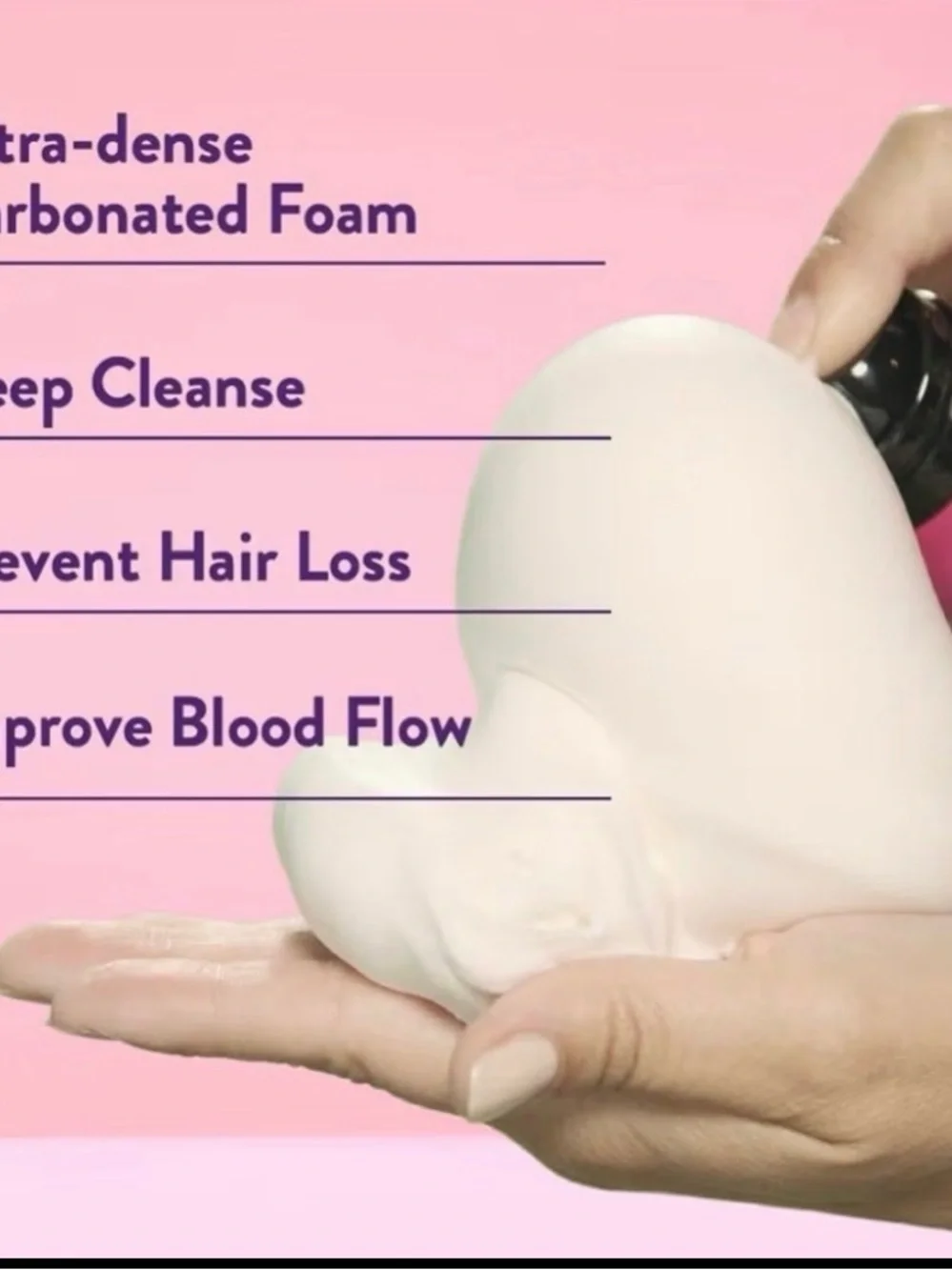 Eluxe sparkling shampoo